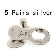 Load image into Gallery viewer, Speed Bike chain connector lock set MTB road bicycle Connector for Quick Master Link Joint Chain bike parts AQQ 6/7/8/9/10/11