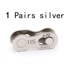 Load image into Gallery viewer, Speed Bike chain connector lock set MTB road bicycle Connector for Quick Master Link Joint Chain bike parts AQQ 6/7/8/9/10/11