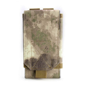 Outdoor Camouflage Bag Tactical Army Phone Holder Sport Waist Belt Case Waterproof Nylon