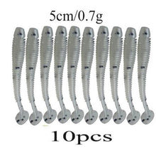 Load image into Gallery viewer, Soft Rubber Bait Fishing Lure Jig Wobbler Soft Worm Carp 10pcs/lot