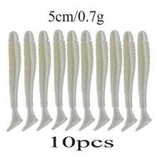 Load image into Gallery viewer, Soft Rubber Bait Fishing Lure Jig Wobbler Soft Worm Carp 10pcs/lot