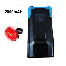 Load image into Gallery viewer, Induction Bicycle Front Light Set 4000mAh USB Rechargeable Smart Headlight With Horn 800 Lumen LED