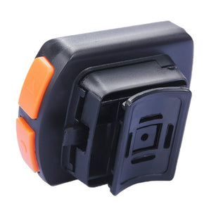 Bicycle Wireless Speedometer Digital Odometer Stopwatch Thermometer LCD Backlight Rainproof Black