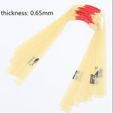 Load image into Gallery viewer, Slingshot natural rubber for hunting outdoors in flat leather tendons Rubber Band