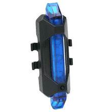 Load image into Gallery viewer, Bike Bicycle light Rechargeable LED Taillight USB Rear Tail Safety Warning Cycling light Portable Flash Light Super Bright