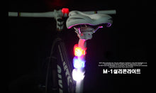 Load image into Gallery viewer, Bike Bicycle light Rechargeable LED Taillight USB Rear Tail Safety Warning Cycling light Portable Flash Light Super Bright