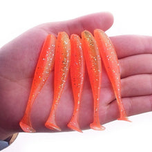 Load image into Gallery viewer, Wobbler Fishing Lure Swimbait Artificial Double Color Silicone 10Pcs/lot