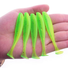 Load image into Gallery viewer, Wobbler Fishing Lure Swimbait Artificial Double Color Silicone 10Pcs/lot
