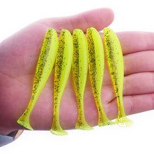 Load image into Gallery viewer, Wobbler Fishing Lure Swimbait Artificial Double Color Silicone 10Pcs/lot