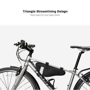 Cycling Bicycle Bike Head Tube Handlebar Cell Mobile Phone Bag Case Holder Case Pannier For 6.5in Phone