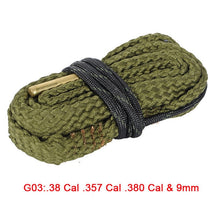 Load image into Gallery viewer, Hunting Gun Bore Cleaner Snake.22 Cal.223 Cal.38 Cal&amp; 5.56mm,7.62mm,12GA Rifle Cleaning Kit Tool Rifle Barrel Calibre Snake Rope