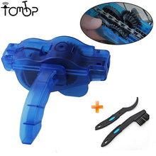 Load image into Gallery viewer, Portable Bicycle Chain Cleaner Bike Clean Machine Brushes Scrubber Wash Tool