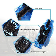 Load image into Gallery viewer, Portable Bicycle Chain Cleaner Bike Clean Machine Brushes Scrubber Wash Tool