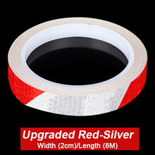 Load image into Gallery viewer, Bike Stickers Decals Reflective Stickers Strip Bicycle Reflective Tape Sticker