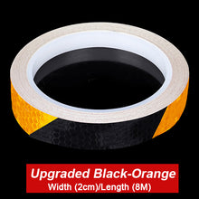 Load image into Gallery viewer, Bike Stickers Decals Reflective Stickers Strip Bicycle Reflective Tape Sticker