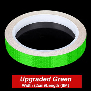 Bike Stickers Decals Reflective Stickers Strip Bicycle Reflective Tape Sticker