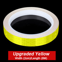 Load image into Gallery viewer, Bike Stickers Decals Reflective Stickers Strip Bicycle Reflective Tape Sticker