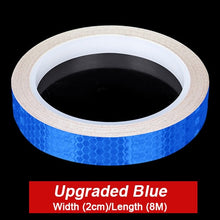 Load image into Gallery viewer, Bike Stickers Decals Reflective Stickers Strip Bicycle Reflective Tape Sticker