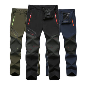 Fishing Camping Climb Run Trousers Plus Size Oversized Waterproof Outdoor Pants for Men