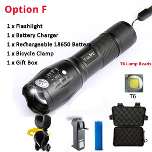 LED cycling Front Light Bike light Lamp Torch Waterproof Flashlight Bicycle Light 10000 Lumens 5 Modes