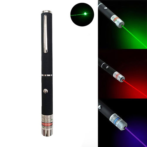 Laser Pointer 5MW Powerful Green Blue Red Dot Laser Light Pen Powerful