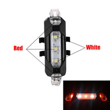 Load image into Gallery viewer, Bike Bicycle light Rechargeable LED Taillight USB Rear Tail Safety Warning Cycling light Portable Flash Light Super Bright
