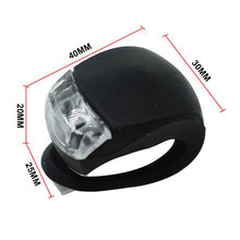 Load image into Gallery viewer, Bicycle Front Light Silicone LED Head Front Rear Wheel Bike Light Waterproof Cycling With Battery Bicycle Accessories Bike Lamp