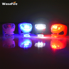 Load image into Gallery viewer, Bicycle Front Light Silicone LED Head Front Rear Wheel Bike Light Waterproof Cycling With Battery Bicycle Accessories Bike Lamp