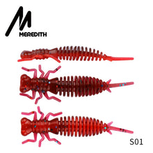 Load image into Gallery viewer, Artificial Lures Fishing Worm Silicone Bass Pike Minnow Swimbait