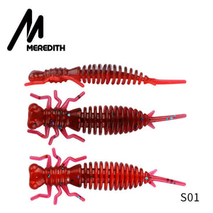 Artificial Lures Fishing Worm Silicone Bass Pike Minnow Swimbait