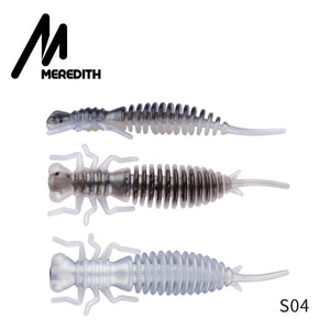 Artificial Lures Fishing Worm Silicone Bass Pike Minnow Swimbait