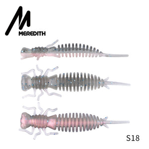 Artificial Lures Fishing Worm Silicone Bass Pike Minnow Swimbait